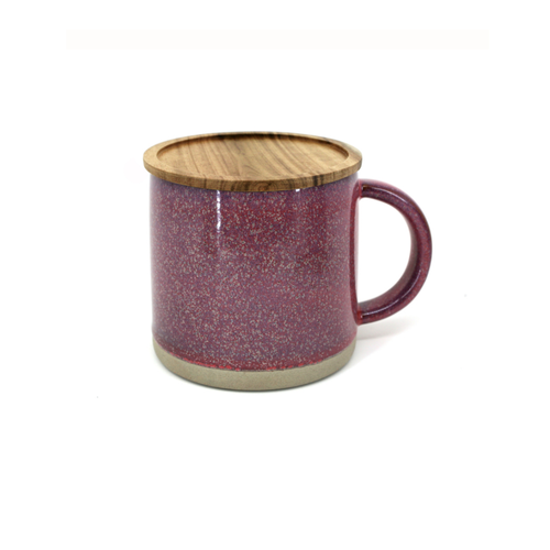 BIA Reactive Mug with Lid Purple