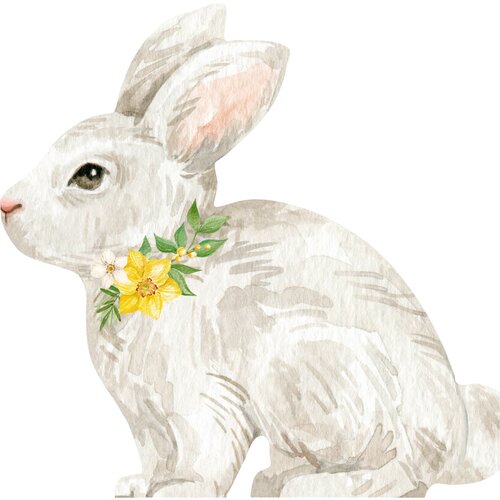 IHR Napkin Lunch Paper Bunny