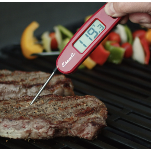 Escali Compact Folding Digital Thermometer Red Escali Compact Folding Digital Thermometer Red