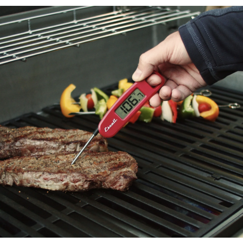 Escali Compact Folding Digital Thermometer Red Escali Compact Folding Digital Thermometer Red