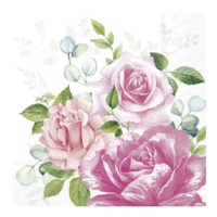 Napkin Lunch Paper Beverly White