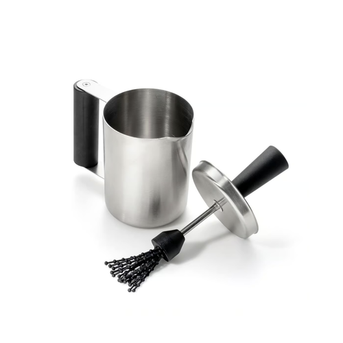 Outset Basting Cup and Brush Stainless Steel