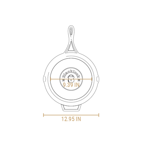 Lodge LODGE Blacklock Skillet 12 Inch