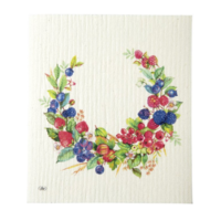 Swedish Cloth Wreath Summer Berries