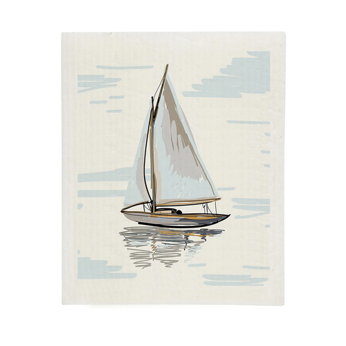 Harman Swedish Cloth Blue Sailboat