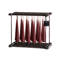 Cone Candle Deep Wine