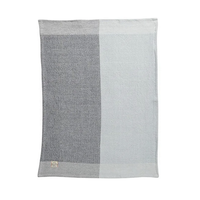 Tea Towel Waffle Two Tone Blue