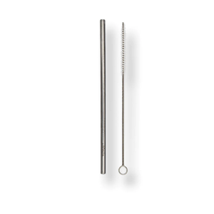 u10sils Stainless Steel Straw and Brush