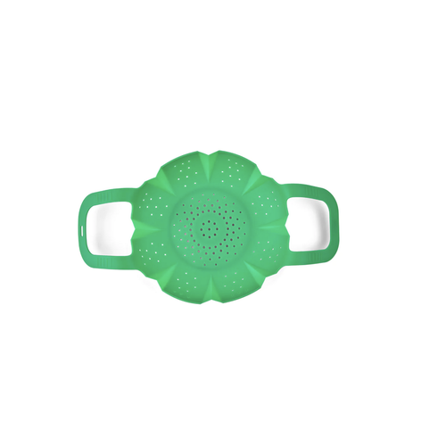 Cuisipro Silicone Vegetable Steamer Green