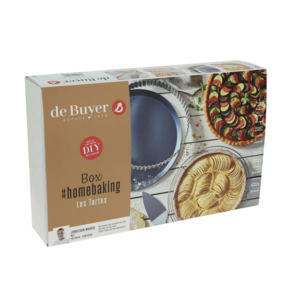DeBuyer Home Baking Box Pies & Tarts 4 Piece Set