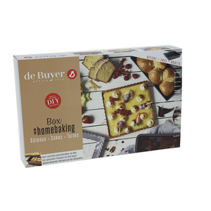 DeBuyer Home Baking Box Tarts & Cakes 3 Piece Set