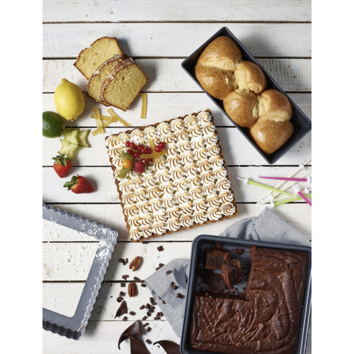 DeBuyer Home Baking Box Tarts & Cakes 3 Piece Set