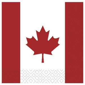 TWILIGHT Napkin Lunch Paper Canada Flag