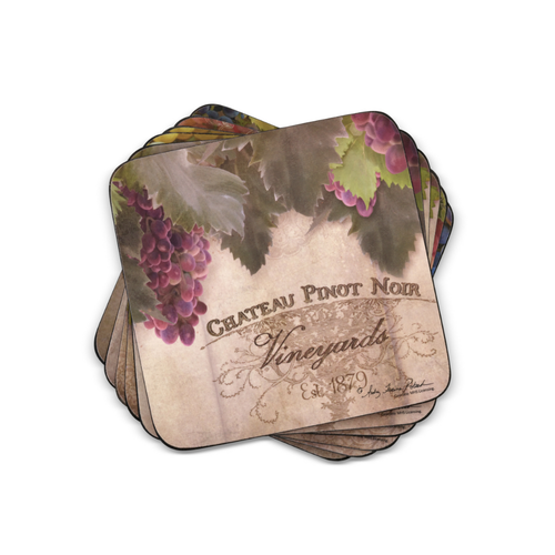 Pimpernel Coasters Tuscan Vineyard Set of 6