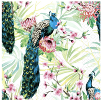 Napkin Lunch Paper Tropic Peacock