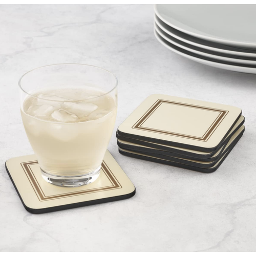 Pimpernel Coasters Classic Cream Set of 6