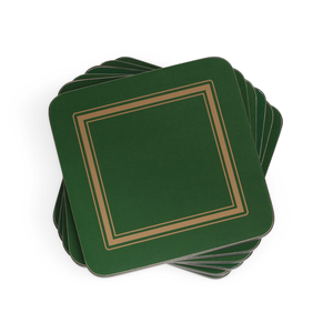 Pimpernel Coasters Classic Emerald Set of 6