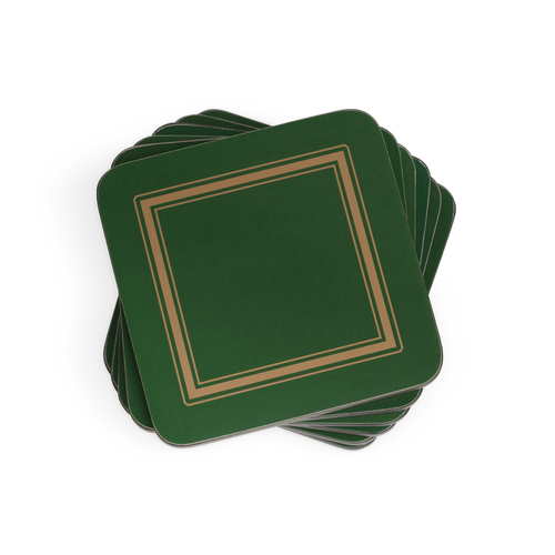 Pimpernel Coasters Classic Emerald Set of 6
