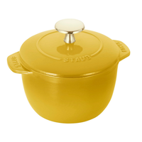 Petite Cocotte Round 1.5 qt Staub Citron