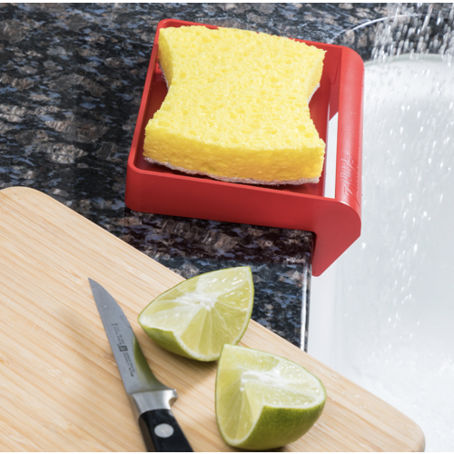 Hutzler Draining Soap and Sponge Tray Assorted Colours