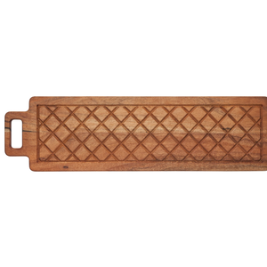 Now Designs Etch Acacia Wood Serving Board
