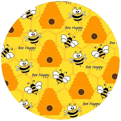 Trivet Silicone Bee Happy