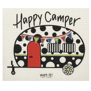 Wet-It! Swedish Cloth Happy Camper