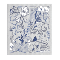 Swedish Cloth Orchid Blue Garden