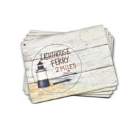 Placemats Coastal Signs Set of 4