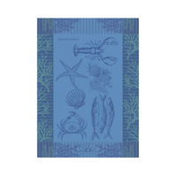 Garnier Thiebaut Tea Towel L'Ocean Bleu