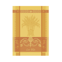 Garnier Thiebaut Tea Towel Le Bles Safran Orange