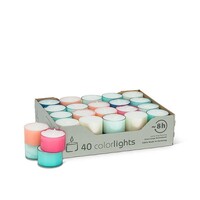 Tealight Individual 8hr Pastel