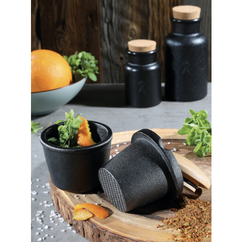 Zassenhaus Mortar And Pestle Spice Buddy Cast Iron