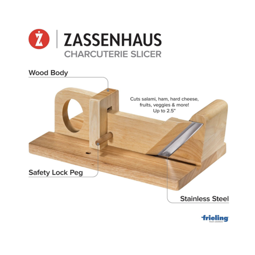 Zassenhaus Gourmet Charcuterie Slicer