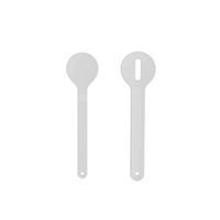 Nesting Salad Server Set White