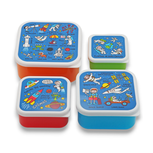 TYRELL Snack Boxes Space Set of 4