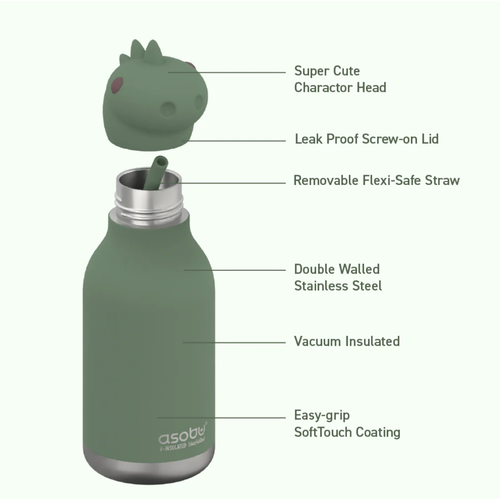 Asobu Dinosaur Bestie Water Bottle