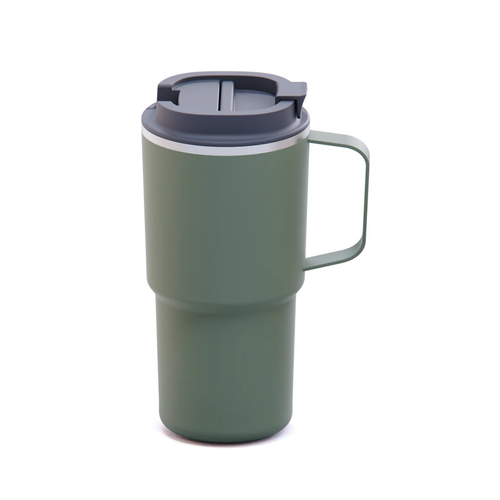 Asobu Nitro Travel Mug Ceramic Green 22 oz