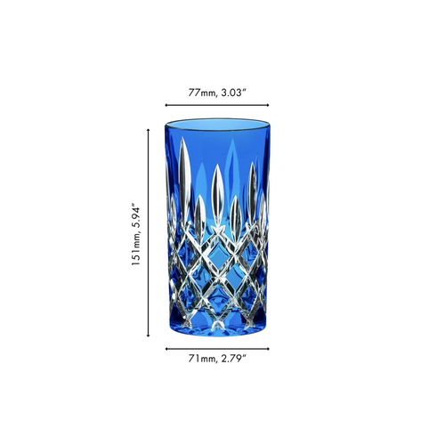 Riedel Laudon Royal Blue Highball