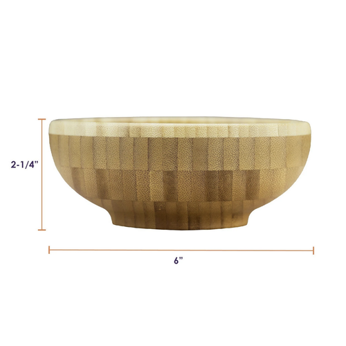 Totally Bamboo Classic Bamboo Bowl 6 Inch