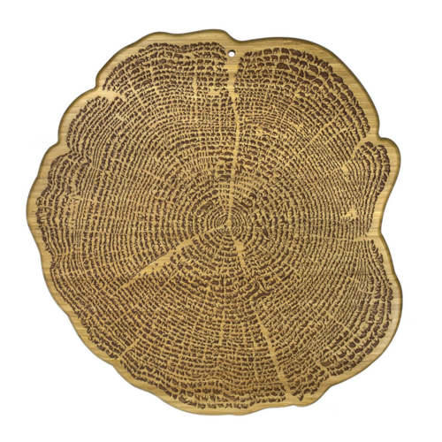 Totally Bamboo Tree of Life Serving Board