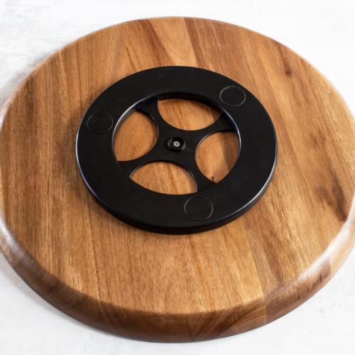 Totally Bamboo Lazy Susan Acacia Wood