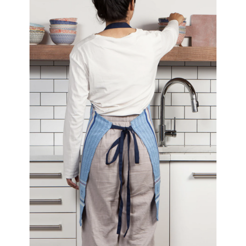 Now Designs Apron Jacquard Rooster Francaise Wheat