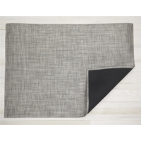 Woven Floor Mat Basketweave Medium Oyster