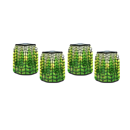 MODGY Luminary Lantern Lotus Pagoda & Water Activated LED Candles 4 Each MODGY Luminary Lantern Lotus Pagoda & Water Activated LED Candles 4 Each