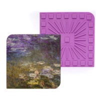 Silicone Trivet Water Lilies