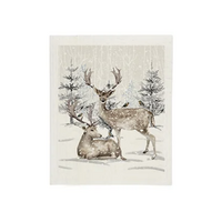 Swedish Cloth Reindeer in Forest