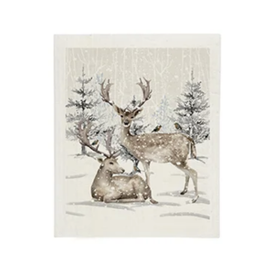 Harman Swedish Cloth Reindeer in Forest Harman Swedish Cloth Reindeer in Forest