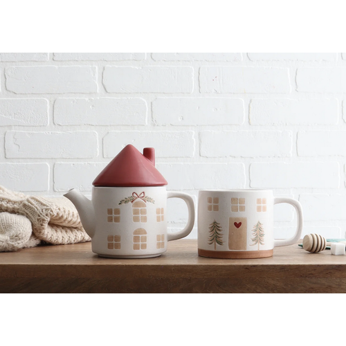 Harman Happy Home Stacked Tea & Mug Set