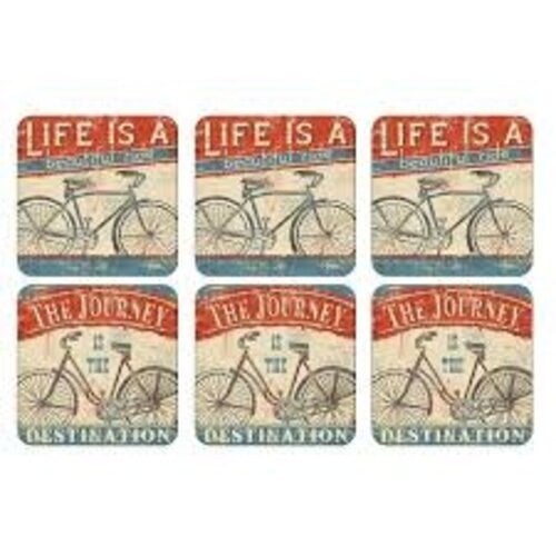 Pimpernel Coasters Beautiful Ride Set of 6